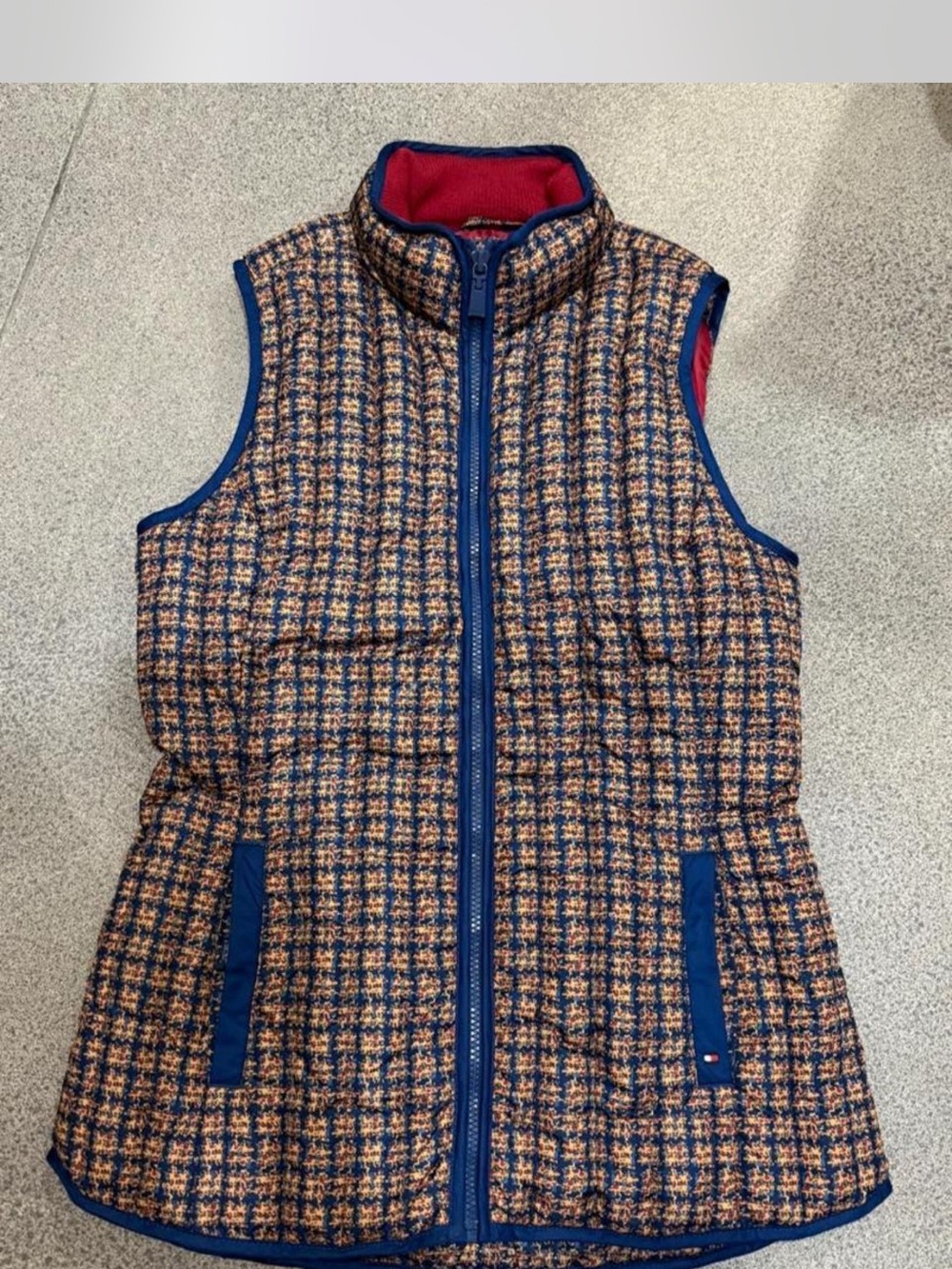 Vintage Tommy Hilfiger Down Feather Vest Medium